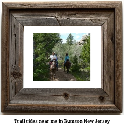 trail rides near me in Rumson, New Jersey